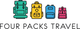 Four Packs Travel Logo