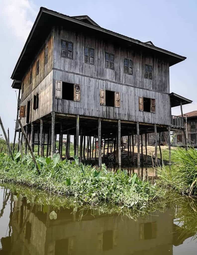 Wooden Stilt Houses, Inle Lake